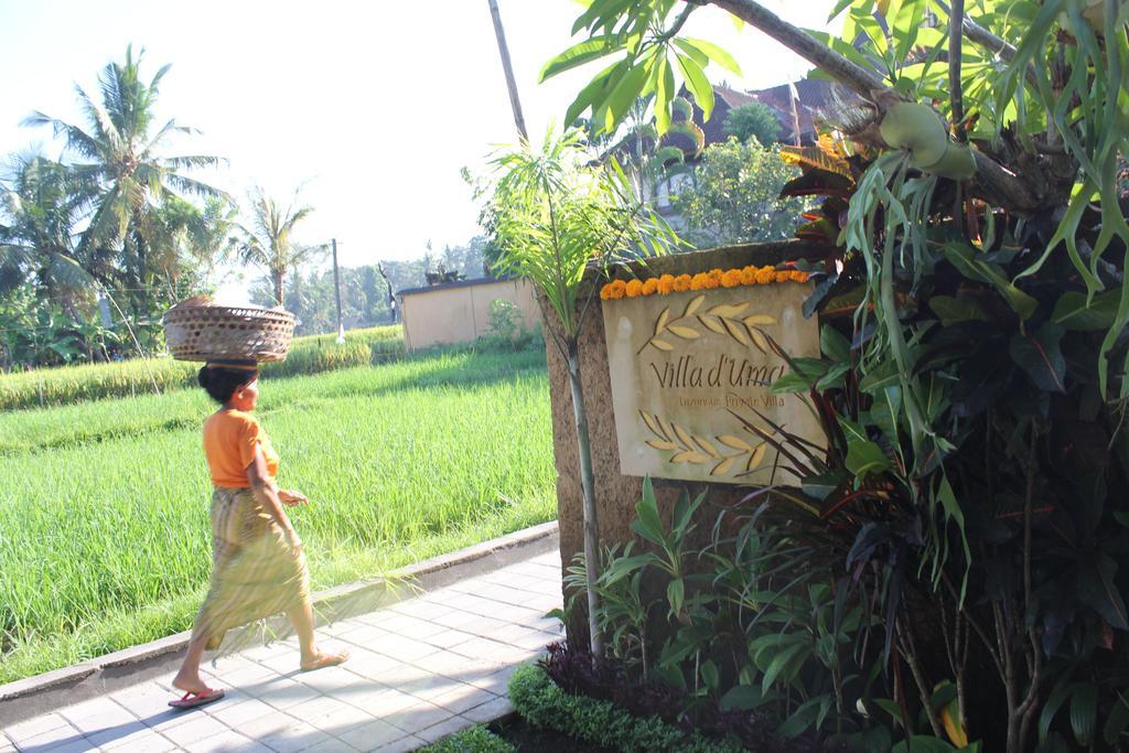 Villa D'Uma Ubud Buitenkant foto